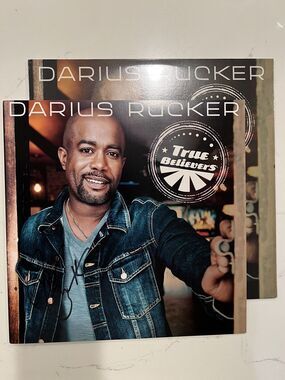 Darius Rucker True Believers Vinyl Record With Signed Insert Autographed